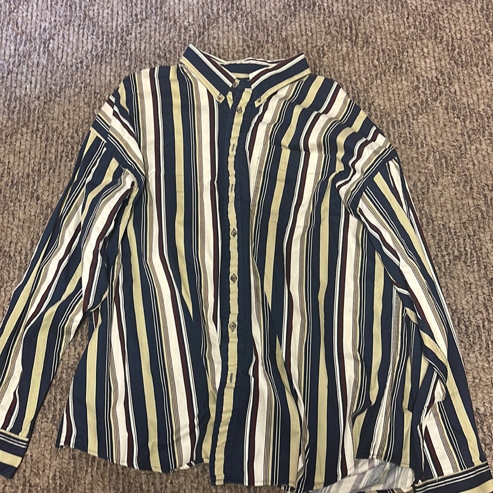 3XLT collard shirt